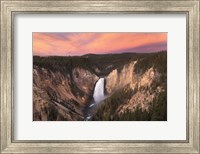 Lower Falls of the Yellowstone River I Fine Art Print