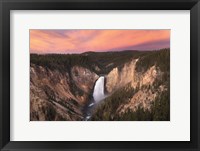 Lower Falls of the Yellowstone River I Fine Art Print
