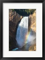Rainbow Lower Falls Framed Print