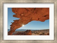 Sunset Arch Grand Staircase Escalante National Monument Fine Art Print