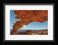 Sunset Arch Grand Staircase Escalante National Monument Framed Print