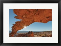 Sunset Arch Grand Staircase Escalante National Monument Framed Print