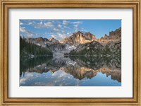 Baron Lake Monte Verita Peak Sawtooth Mountains II Fine Art Print