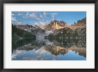 Baron Lake Monte Verita Peak Sawtooth Mountains II Fine Art Print