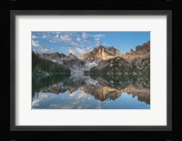 Baron Lake Monte Verita Peak Sawtooth Mountains II Fine Art Print