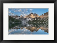 Baron Lake Monte Verita Peak Sawtooth Mountains II Fine Art Print
