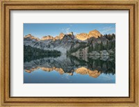 Alice Lake Sawtooh Mountains Idaho Fine Art Print