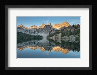 Alice Lake Sawtooh Mountains Idaho Fine Art Print