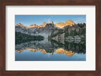 Alice Lake Sawtooh Mountains Idaho Fine Art Print