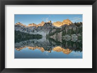 Alice Lake Sawtooh Mountains Idaho Fine Art Print