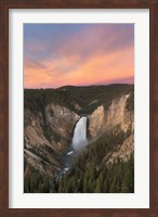 Lower Falls of the Yellowstone River II Fine Art Print