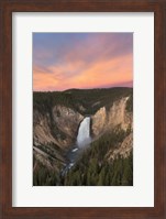 Lower Falls of the Yellowstone River II Fine Art Print