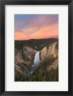 Lower Falls of the Yellowstone River II Fine Art Print
