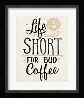 Bad Coffee I Neutral Fine Art Print