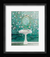 Chinoiserie Bath I Fine Art Print