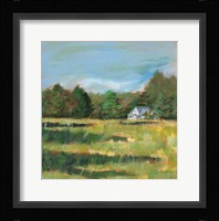 Farmhouse Across the Meadow Fine Art Print