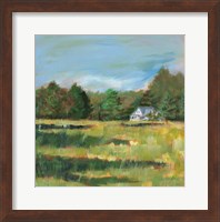 Farmhouse Across the Meadow Fine Art Print