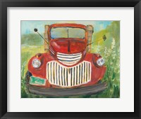 Farm Truck Framed Print