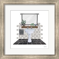 Relaxing Bathroom I Dark Fine Art Print