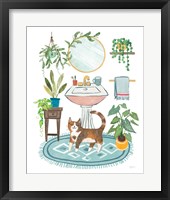 Urban Jungle Bath III Fine Art Print