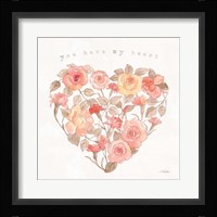 Romantic Blooms VI Fine Art Print