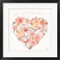 Romantic Blooms VI Fine Art Print