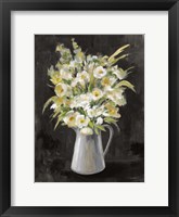 Farm Bouquet on Black Fine Art Print