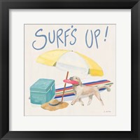 Beach Ride Surfs Up XIV Framed Print