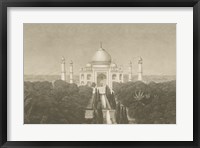 Taj Mahal Postcard II Fine Art Print