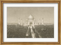 Taj Mahal Postcard II Fine Art Print