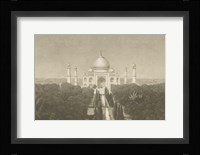Taj Mahal Postcard II Fine Art Print