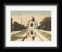 Taj Mahal Postcard I Fine Art Print