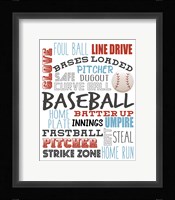 Baseball Fine Art Print