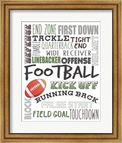 Football Fine Art Print
