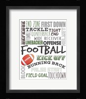 Football Fine Art Print