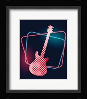 Neon Music 1 Framed Print