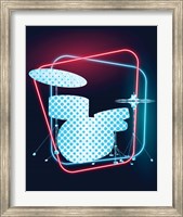 Neon Music 2 Fine Art Print