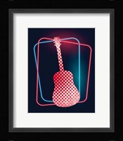 Neon Music 3 Framed Print