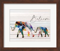Believe Elephant Fine Art Print