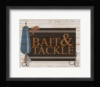 Bait and Tackle V2 Framed Print