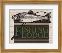 Fishing Lodge Fine Art Print