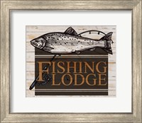 Fishing Lodge V2 Fine Art Print