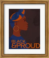 Black and Proud Woman Fine Art Print