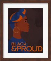 Black and Proud Woman Fine Art Print