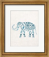 Patterened Elephant Fine Art Print