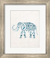 Patterened Elephant Fine Art Print