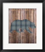 Bear Woods Framed Print