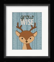 Grow Wise Framed Print