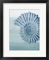 Seaside Card 2 V2 Framed Print