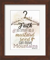 Faith as Small Fine Art Print